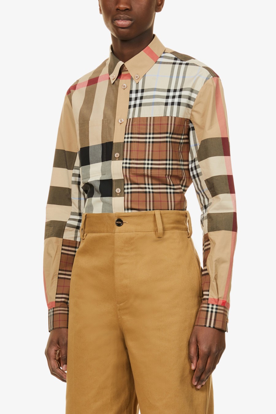 Rent Terence checked cotton-poplin shirt - BURBERRY | Selfridges