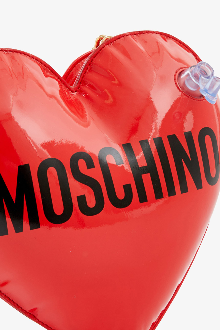Rent INFLATABLE HEART BAG MOSCHINO Selfridges