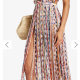 Fringed crochet knit dress