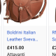 Italian leather sveva saddle satchel shoulder bag