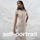 CREAM SEQUIN EMBELLISHED MIDI DRESS