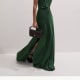 Draped evening dress Eden Green size 12