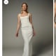 STYLE 146 // CORSETED SILK GOWN WITH DRAPED SKIRT DETAIL