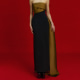 The Kinsley Maxi Dress in Gold and Black