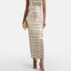 Zeph embellished bustier dress 