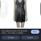 Metallic mini dress 