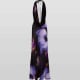 Antonella Dress × 1 XXS / Black, Purple