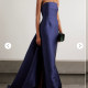Miami strapless gown twill 