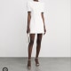 Ivory Embellished Mini Dress
