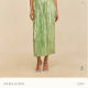 Ashika Gown in Spearmint Metallic 