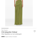 Orion separation cut-out ruched gown