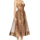 Zimmermann Crush Leopard Print Midi Dress