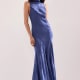 By Anthropologie Joni Jacquard High-Neck Maxi Dress