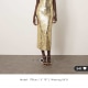 Linear encrusted colum cami maxi dress