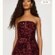 Bardot Helene Sequin Strapless Mini Dress