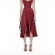 Clavicle Corset Midi Dress