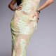 ASOS lace embellished yellow maxi dress 