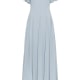 ALETTE MAXI DRESS FLUTTER SLEEVES
