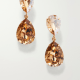 Judy gold plated crystal earrings 