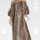 Ganni Cold Shoulder Jacquard dress 