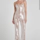 Lucinda jumpsuit in champagne 