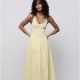 Cotton Mix Cinched Midi Dress