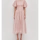 Ophelia lace midi dress 