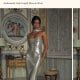 Andromeda lady length dress in silver 