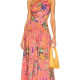 Asymmetric Tropicana coral 