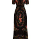 Farm Rio Black Belle Garden Lenzing maxi dress