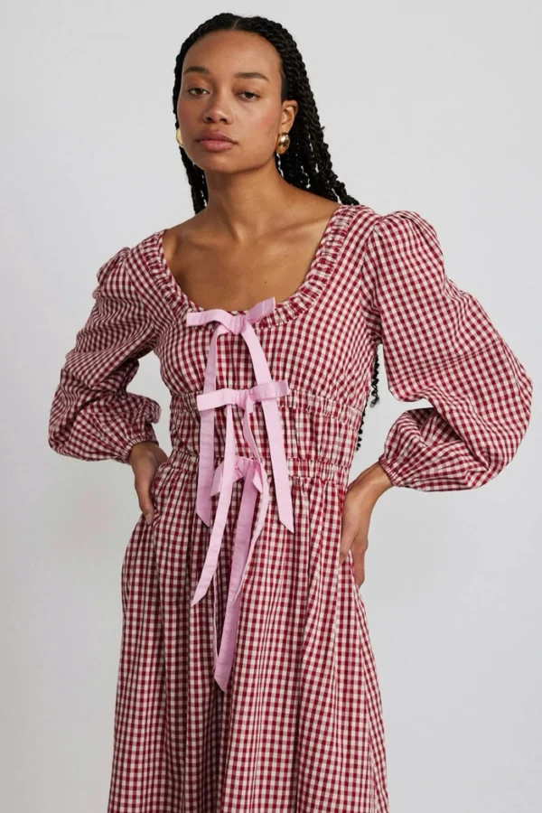 dakota bow midi dress Dakota Bow Midi Dress