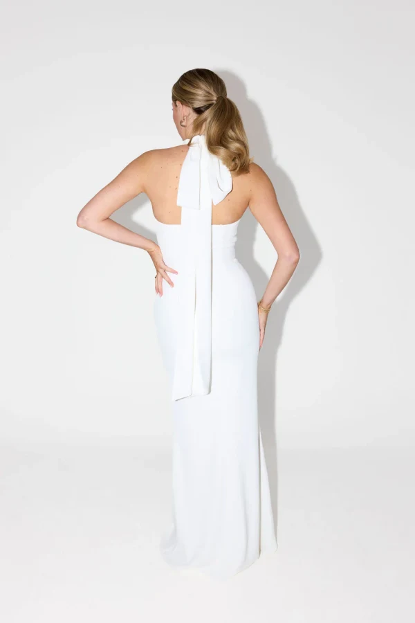 the ultimate muse halter neck maxi dress Odd Muse Ultimate Muse Halter Neck Midi Dress Navy – The Dress Nook main image 0