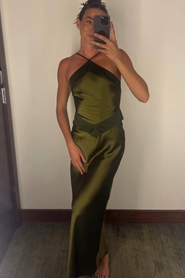 Rent Jillian Silk Dress - Reformation | HURR