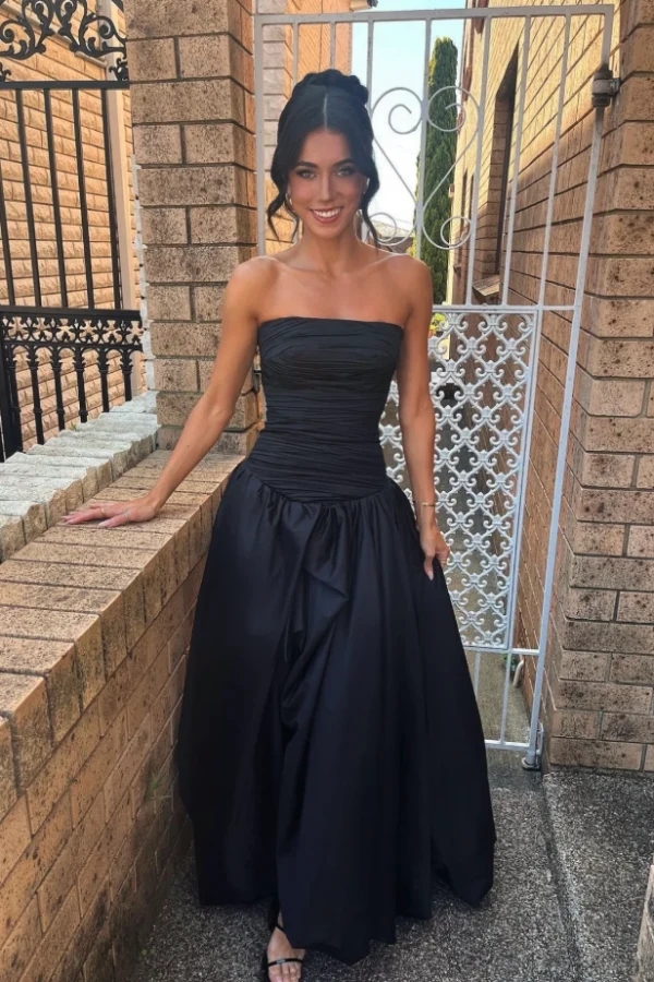 chinese dress ladies Aje Violette Bubble Hem Maxi Dress Hire Melbourne