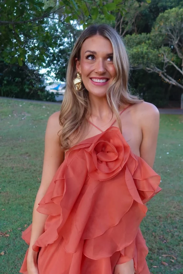 Rent Pandorea Layered Maxi Dress - Aje | HURR