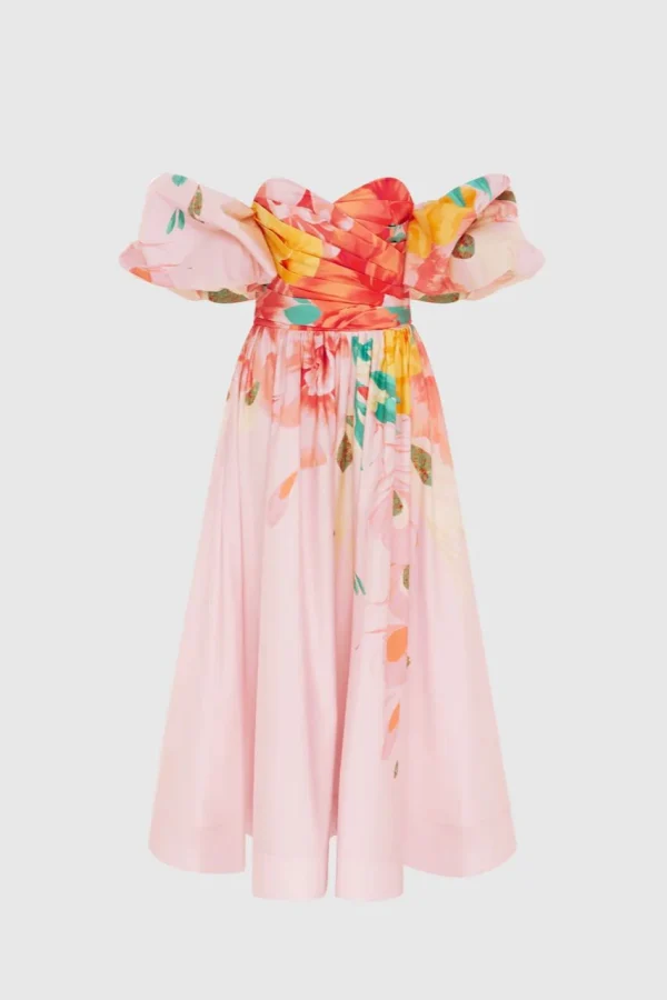 Rent The Maevis Midi Dress - Leo Lin | HURR