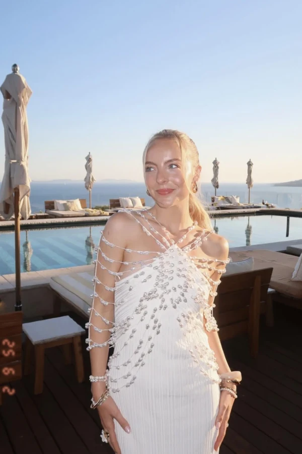 Rent Cecelia Dress in Off White CULT GAIA - Cult Gaia | HURR