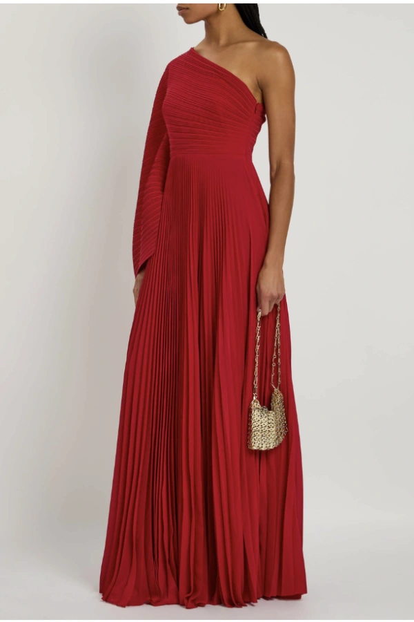 Rent The Maci Maxi Dress in Ruby - Solace London | HURR