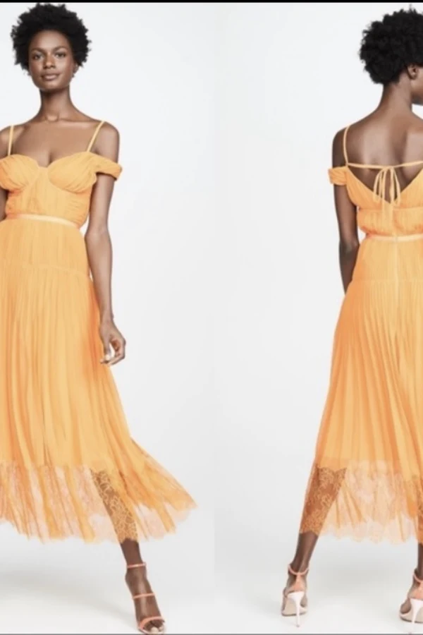 strapless open back dress Leann Textured V-Neck Midi Dress-Orange – Missy's Boutique