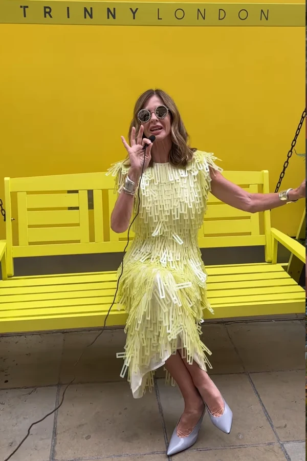 arrange yellow sequin dress Viral Yellow Sequin Dress for Bachelorette Parties