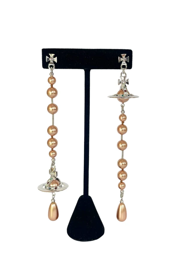 Rent Vivienne Westwood Broken Pearl Earrings - Vivienne Westwood
