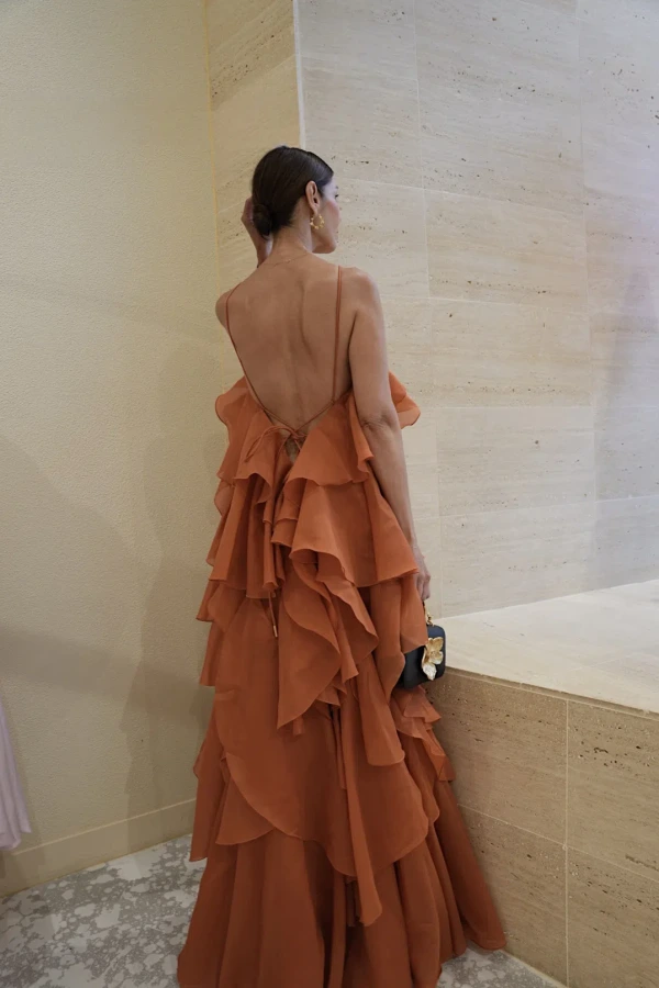 Rent Pandorea Layered Maxi Dress - Aje | HURR