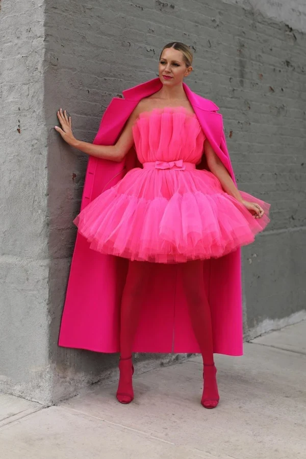 Rent Giambattista Valli x HM Signature Pink Tulle Dress - GIAMBATTISTA VALLI  x H&M | HURR