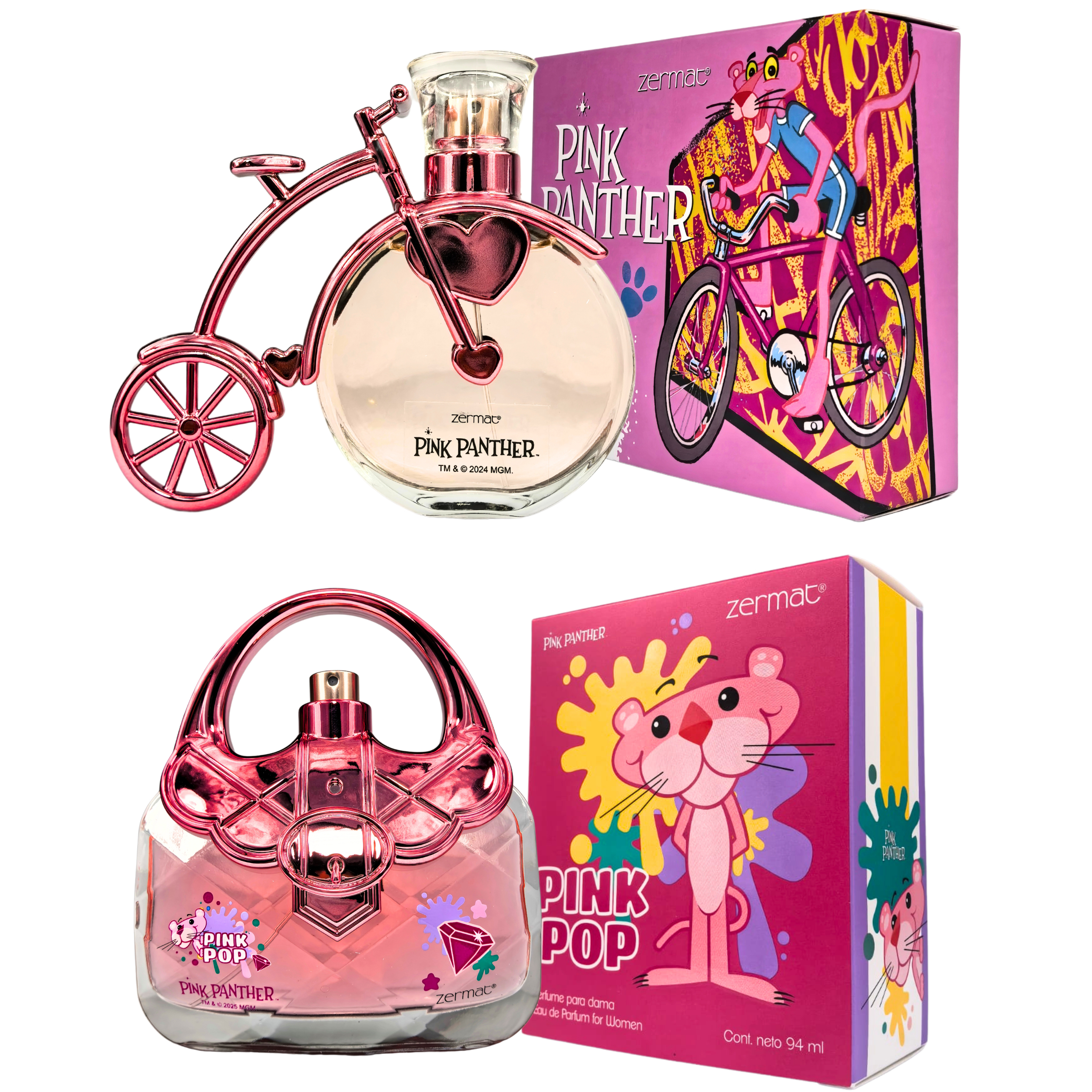 thumbnail image 1 of Zermat set perfumes mujer Pink Panther Pink Pop aroma floral frutal, 1 of 4