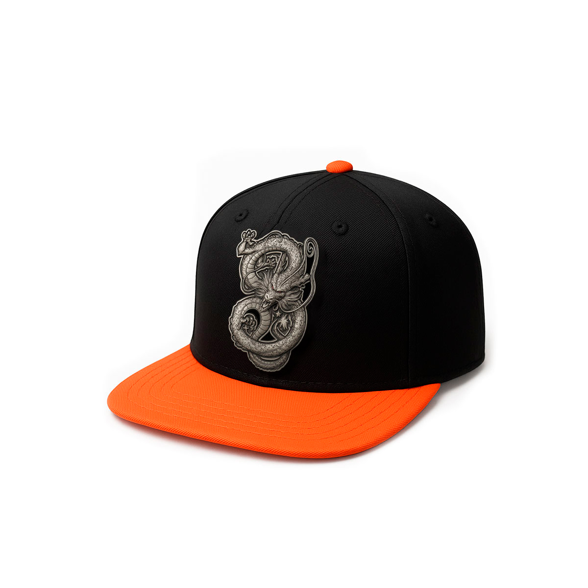 DRAGON BALL Gorra ajustable unisex Emblema color negro estilo anime talla unica