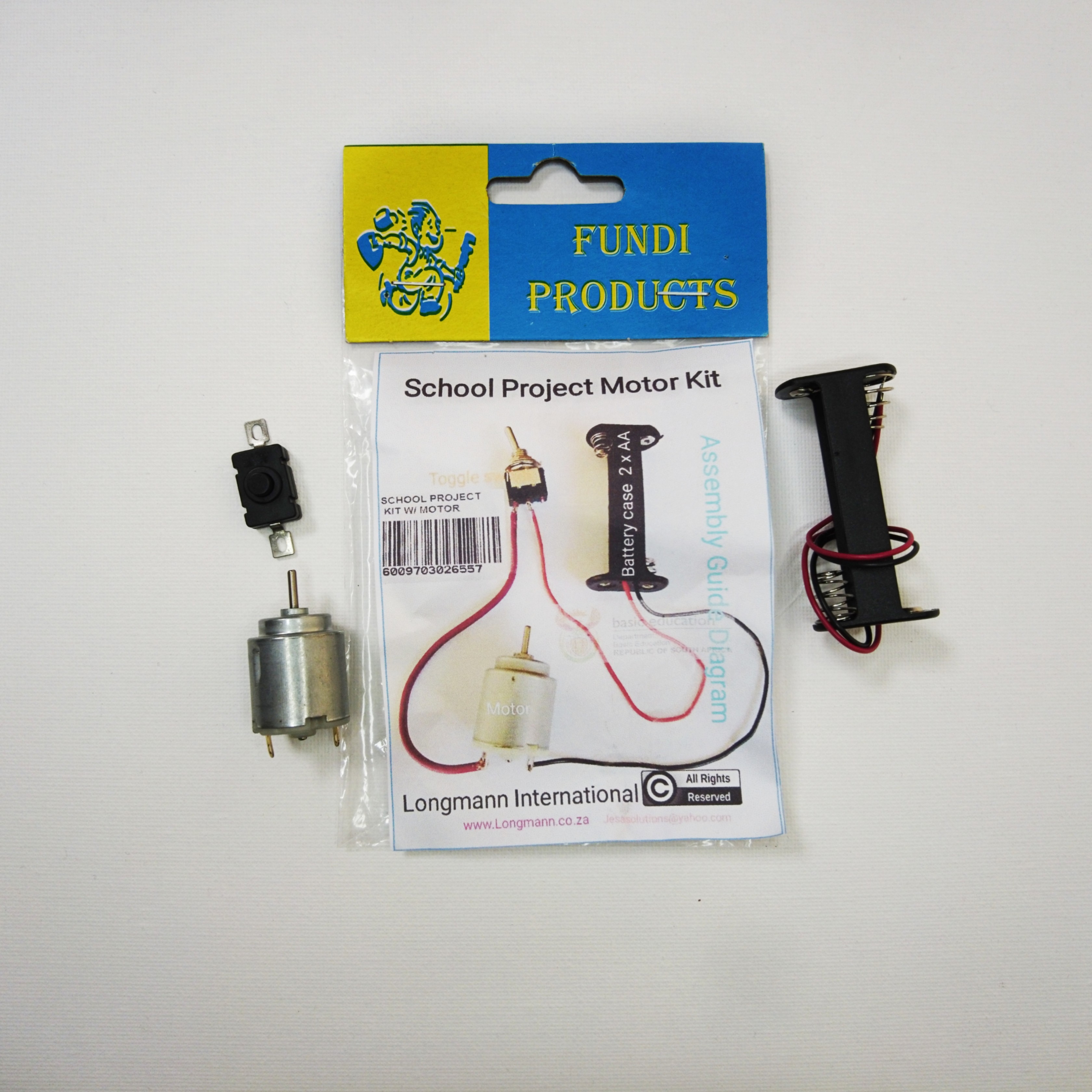 School Project Kit with Motor