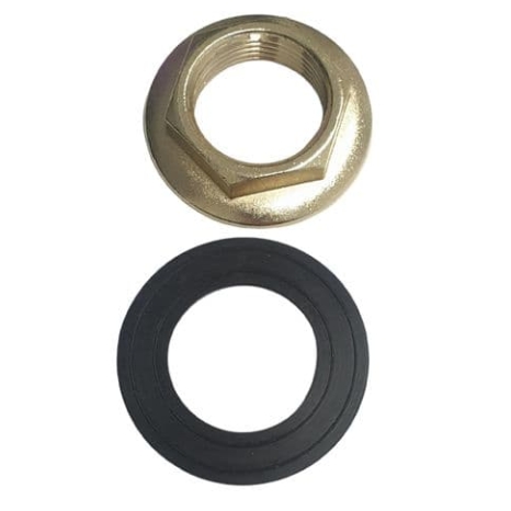 Back Nut 22MM BRS + Pillar Tap Washer