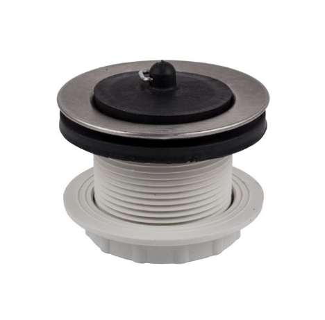 Bath Waste U/Slotted 38MM PVC
