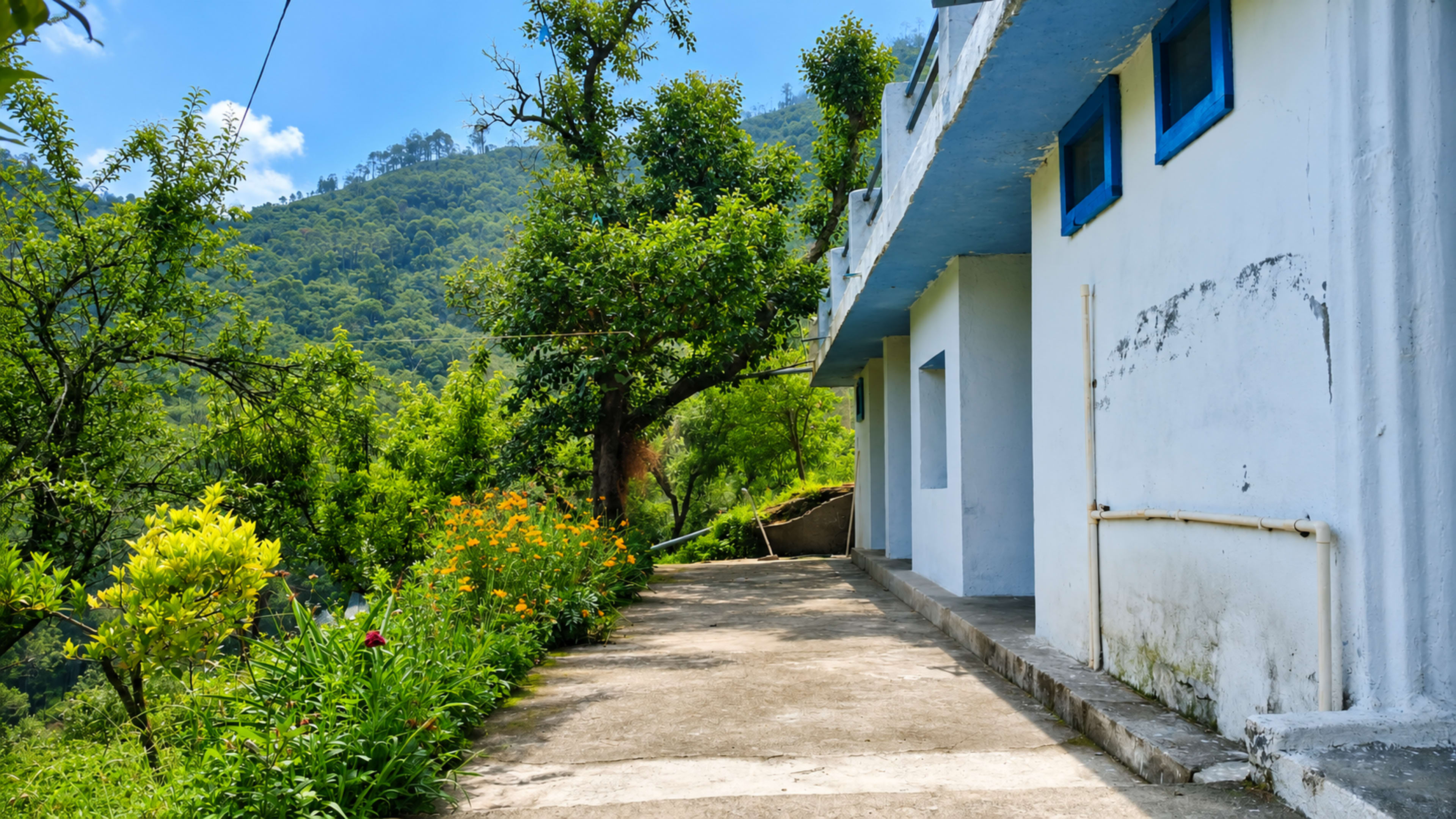 River & Valley View Room At River View Homestay Mukteshwar
