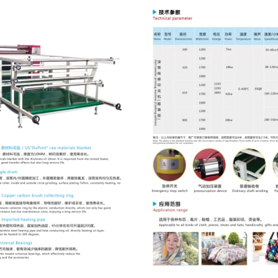 DG-30B Roller Heat Press Machine — official product information